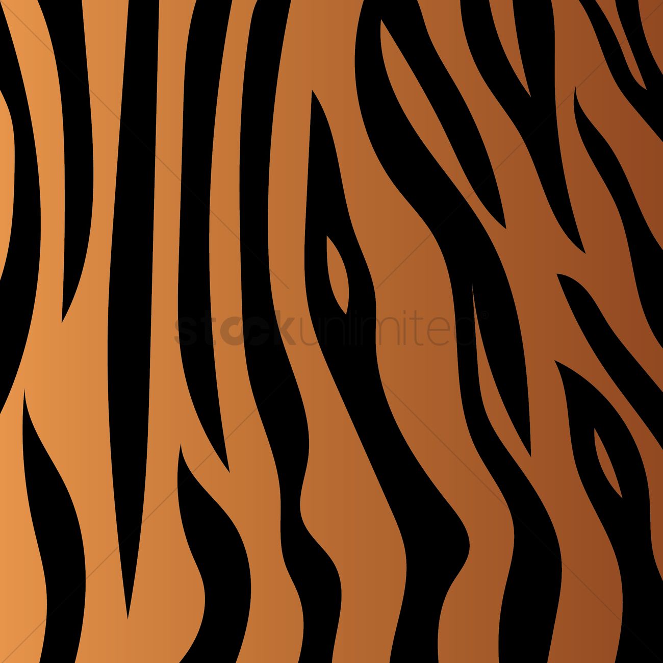 1300x1300 Tiger Stripes Background Vector Image