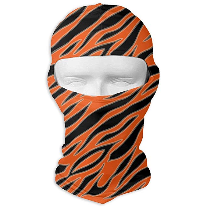 679x679 Balaclava Full Face Mask Hood Tiger Fur Texture Vector