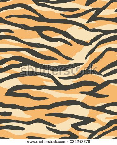 378x470 Tiger Skin Texture Seamless Pattern