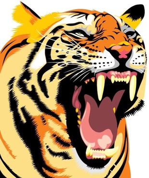309x368 Tiger Vector Free Download Free Vector Download