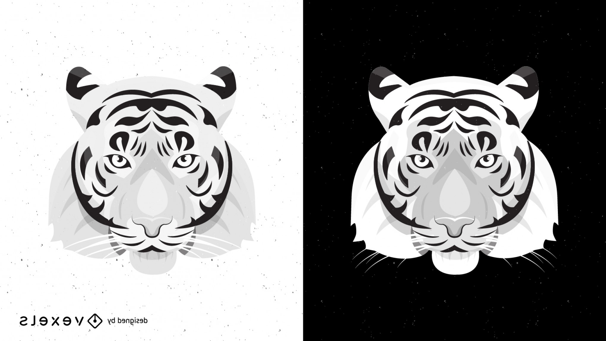 Both Black And White Tiger Vector Soidergi 2041x1149 Both Black And White Tiger Vector Soidergi