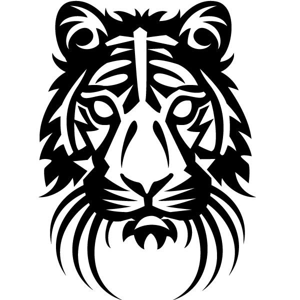 Tiger's Head Free Vector Image Animal Vectors Tiger Vector 600x600 Tiger's Head Free Vector Image Animal Vectors Tiger Vector