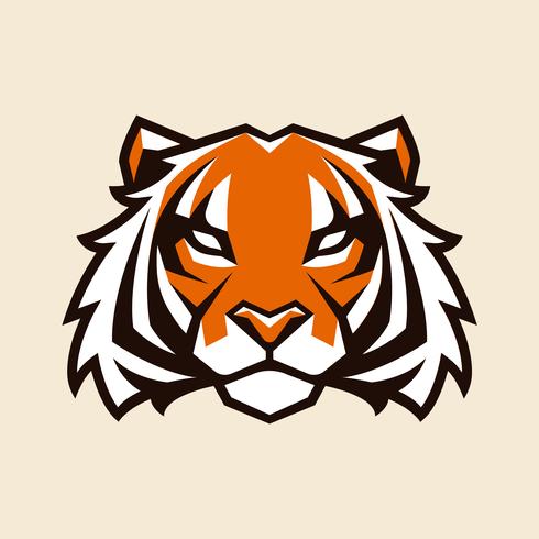 490x490 Tiger Vector Mascot