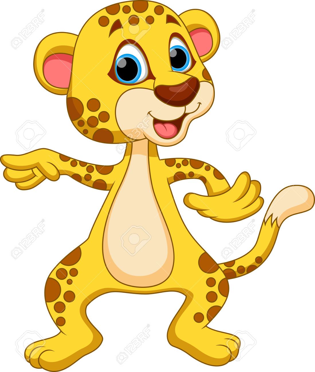 1100x1300 Stock Vector P Cartoon Cheetah Cartoon, Cheetah, Cartoon