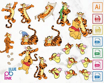 340x270 Digital Tigger Etsy