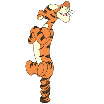 332x332 Vector Gratis De Tigger