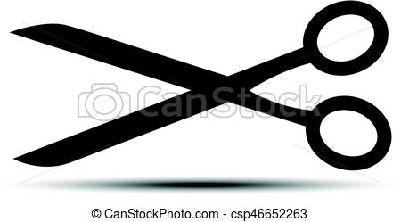 450x249 Tijeras, Vector, Icono