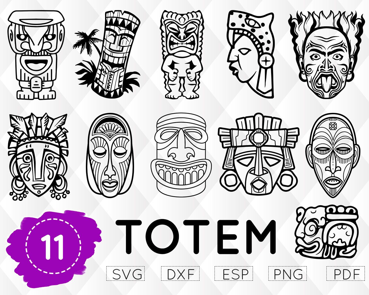 1500x1200 Totem Mask Hawaii Tiki Head Tiki Luau Tiki