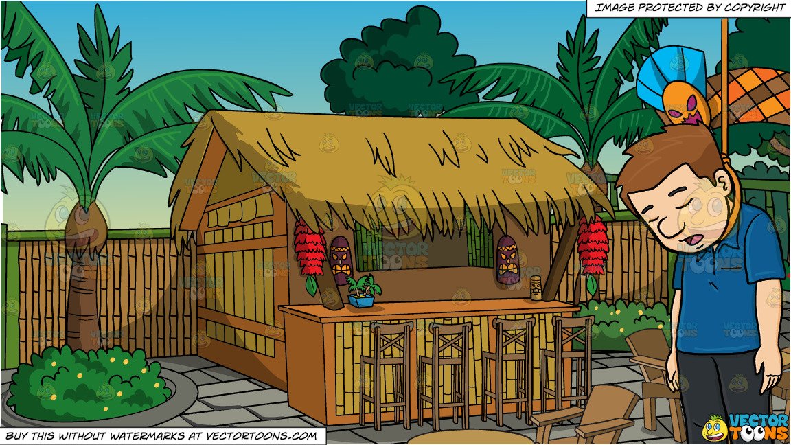 Tiki Hut Vector