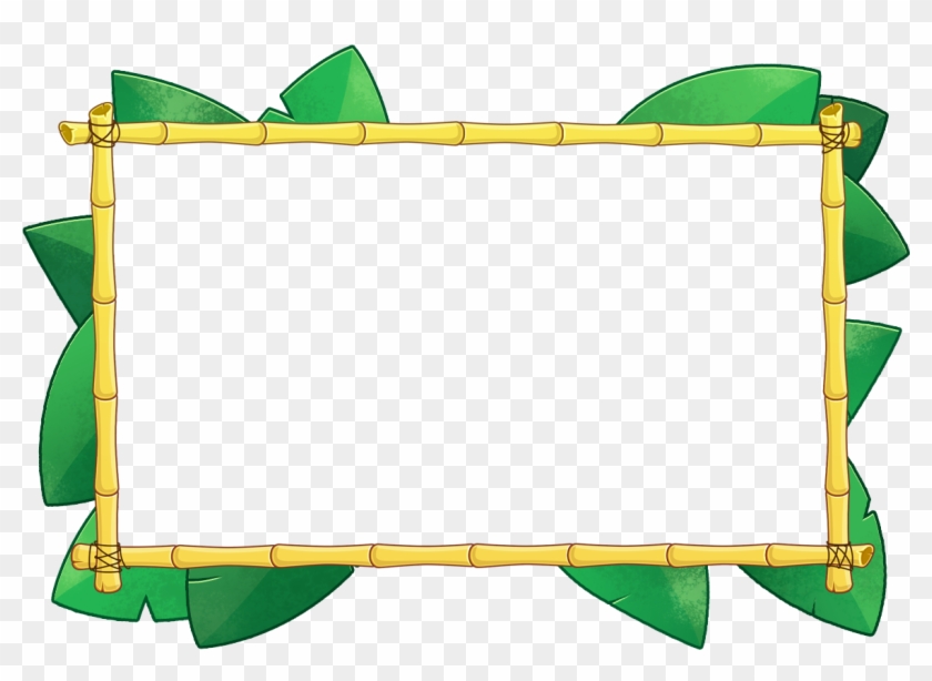 840x614 Tiki Border Vector Bamboo Tiki Bo