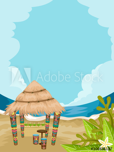 375x500 Tiki Hut Beach House