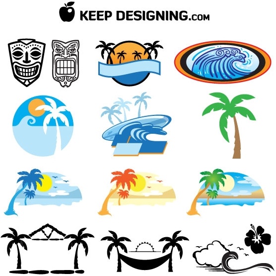 556x555 Tiki Vector Free Vector Download