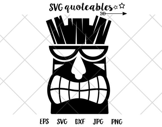 Tiki Mask Silhouette Clipart Island Outdoor Etsy 570x445 Tiki Mask Silhouette Clipart Island Outdoor Etsy