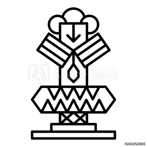 Tiki Mask Icon Outline Tiki Mask Vector Icon For Web Design 500x500 Tiki Mask Icon Outline Tiki Mask Vector Icon For Web Design