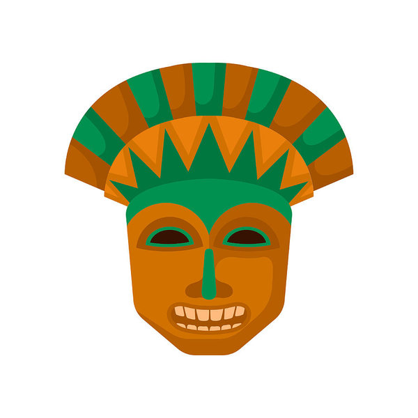 Wooden Tiki Mask With Big Teeth Religious Symbol Of Indigenous 600x600 Wooden Tiki Mask With Big Teeth Religious Symbol Of Indigenous