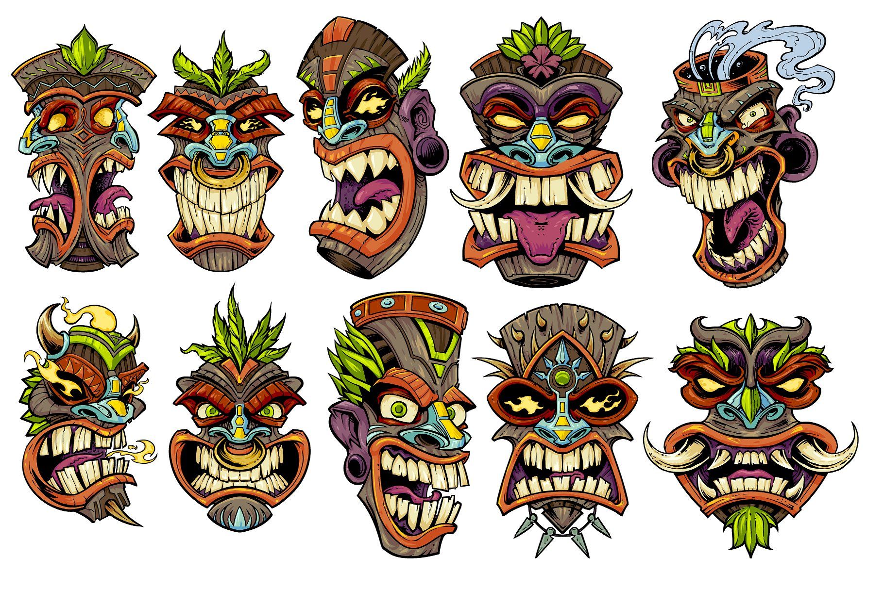 Tiki Vector at Vectorified.com | Collection of Tiki Vector free for ...