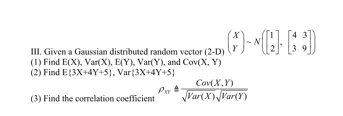 1200x406 Given A Gaussian Distributed Random Vector