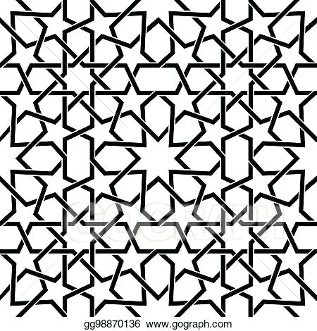 450x470 Moroccan Tile Pattern Tiles Vector Pattern Seamless Design