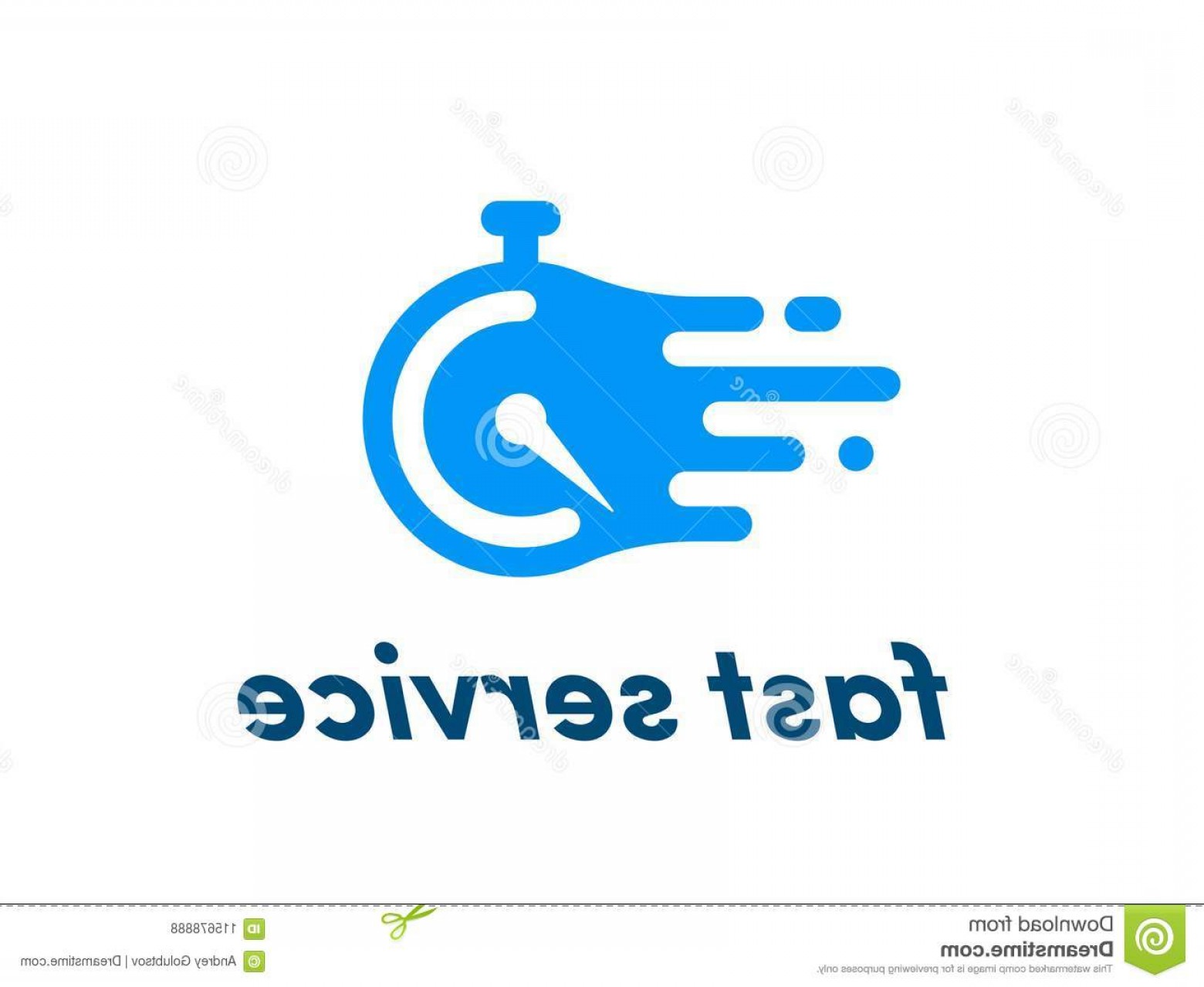 1560x1278 Time Clock Stopwatch Logo Fast Delivery Service Icon Vector Image