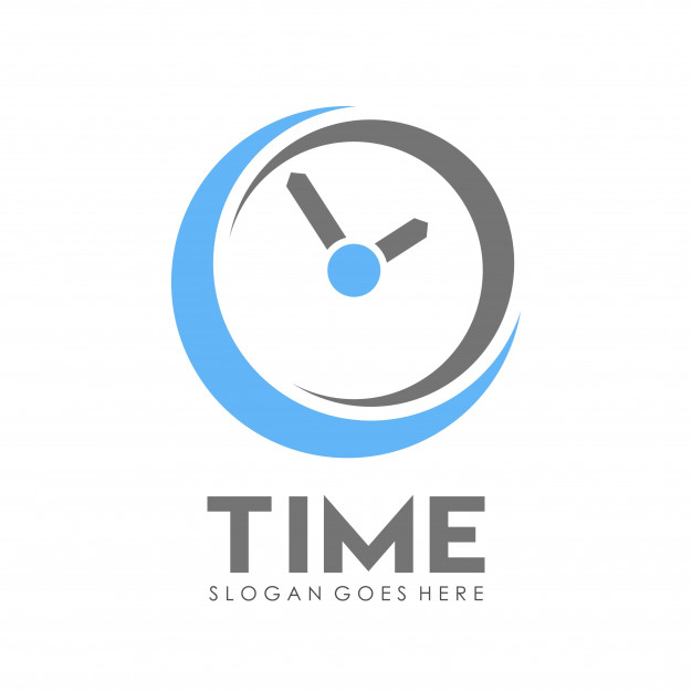 626x626 Time Clock Logo Design Template Vector Premium Download