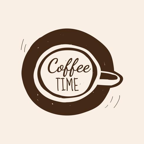 490x490 Coffee Time Cafe Logo Vector