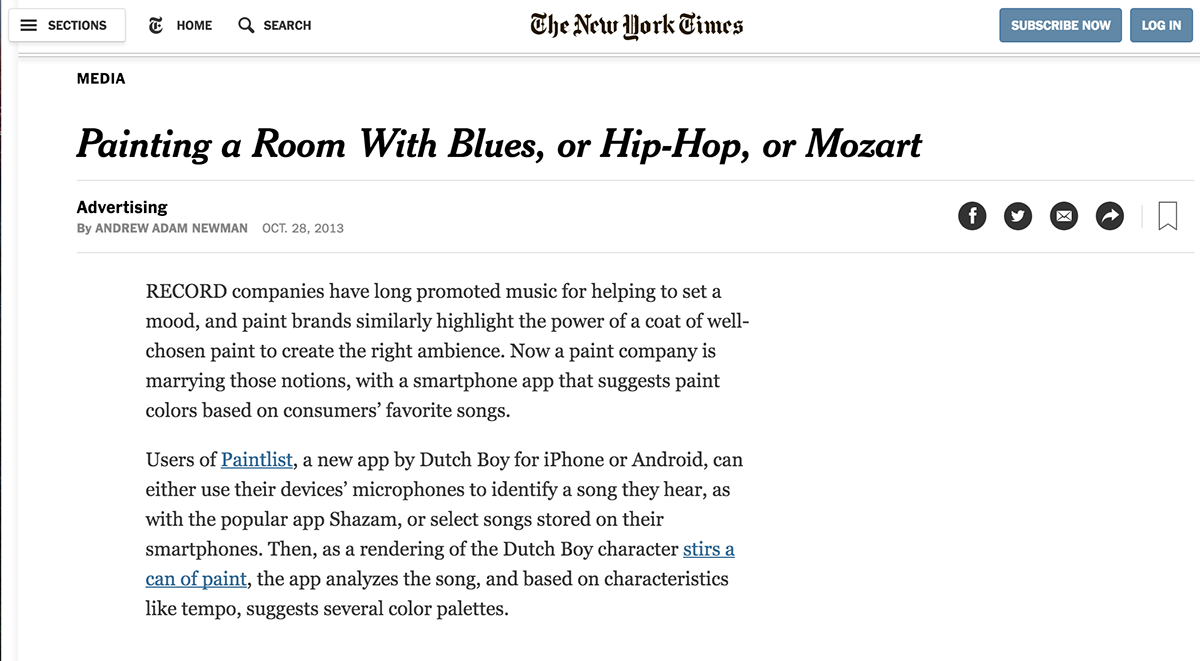 1200x661 Paintlist On Behance