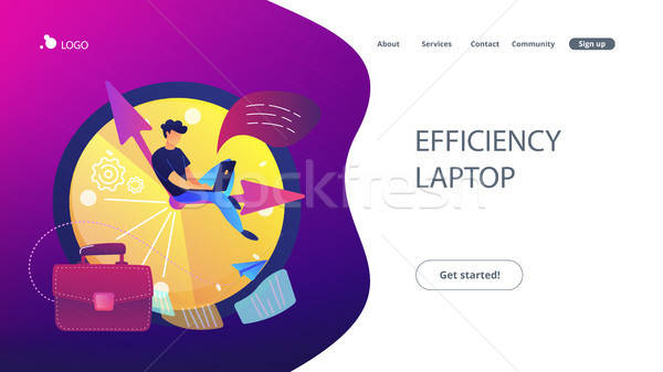 600x337 Time Management Concept Vector Illustration Vector Illustration