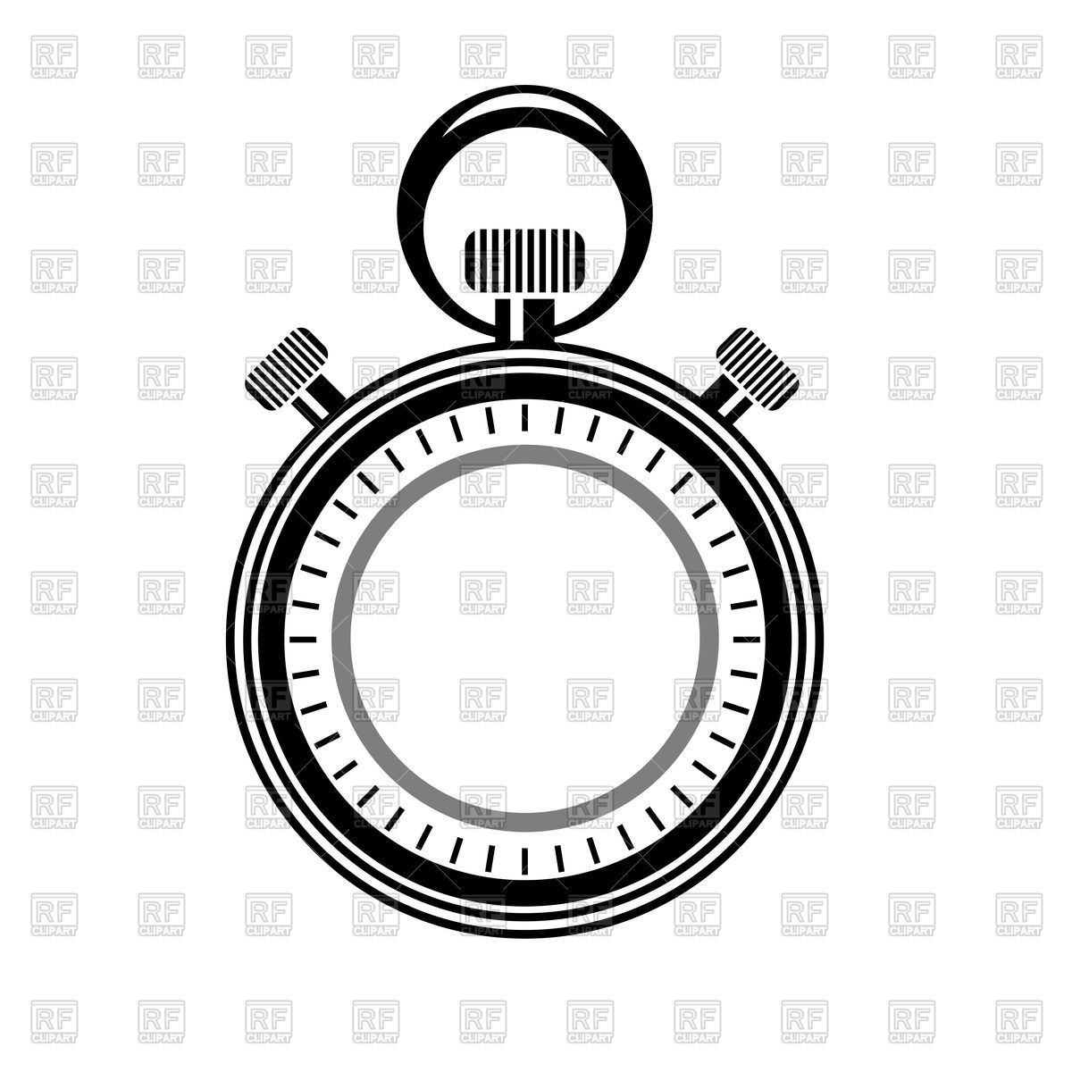 1200x1200 Second Timer Icon Vector Image Of Signs, Symbols, Maps
