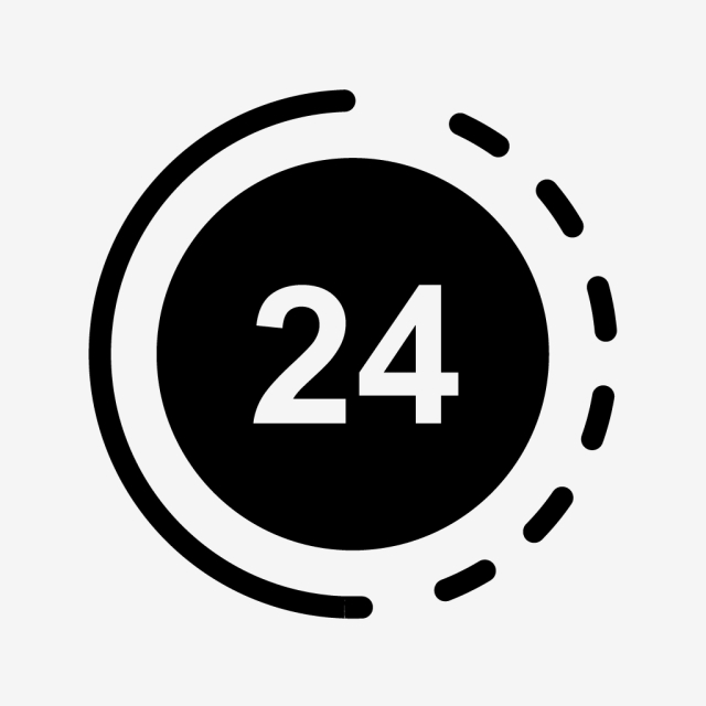 640x640 Clock Vector Icon, Clock, Time, Timer Icon Png And Vector