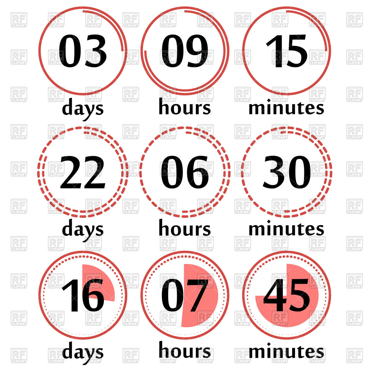 1200x1200 Live Countdown Template