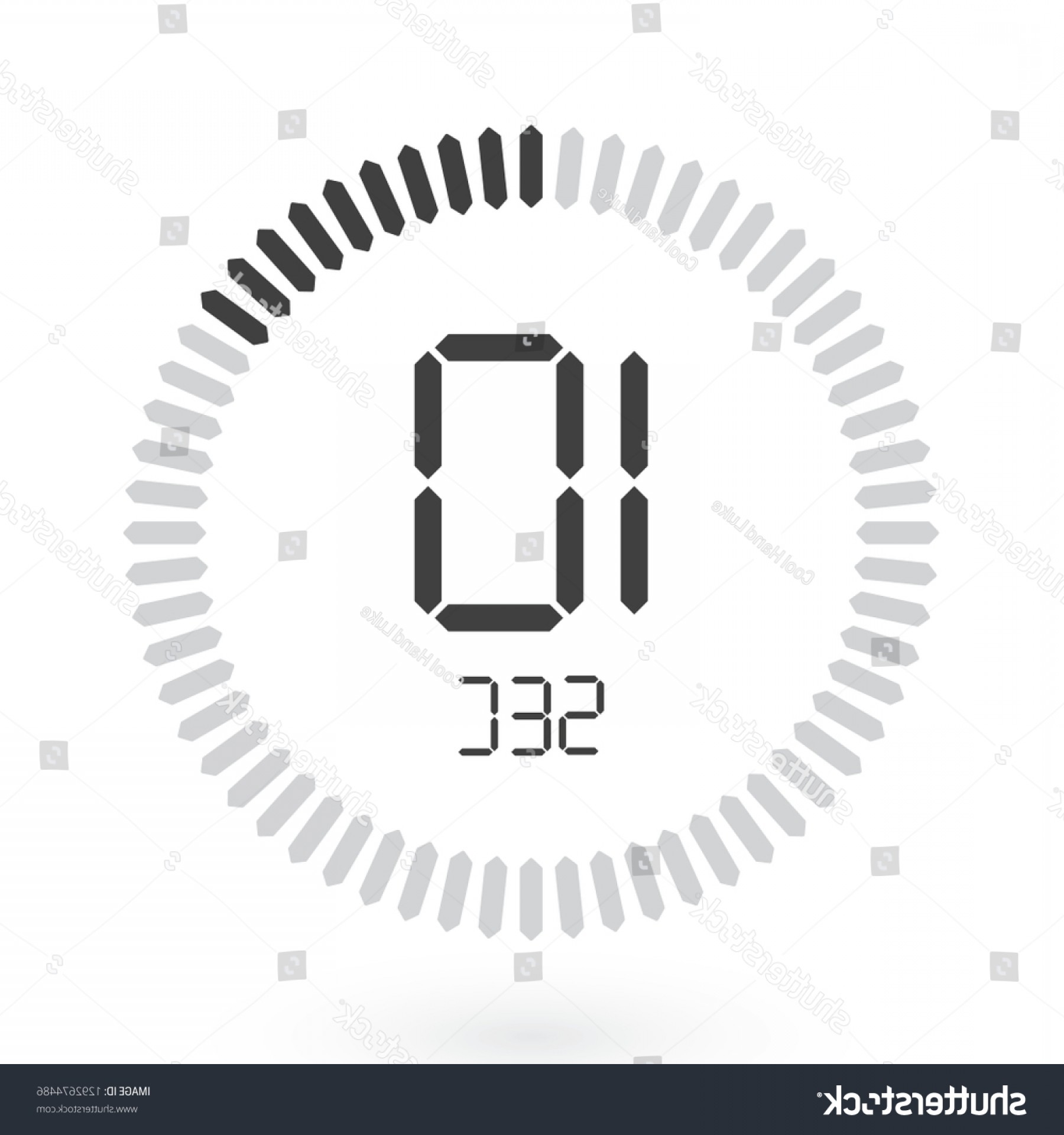 1800x1920 Vector Digital Timer Studiogrfx