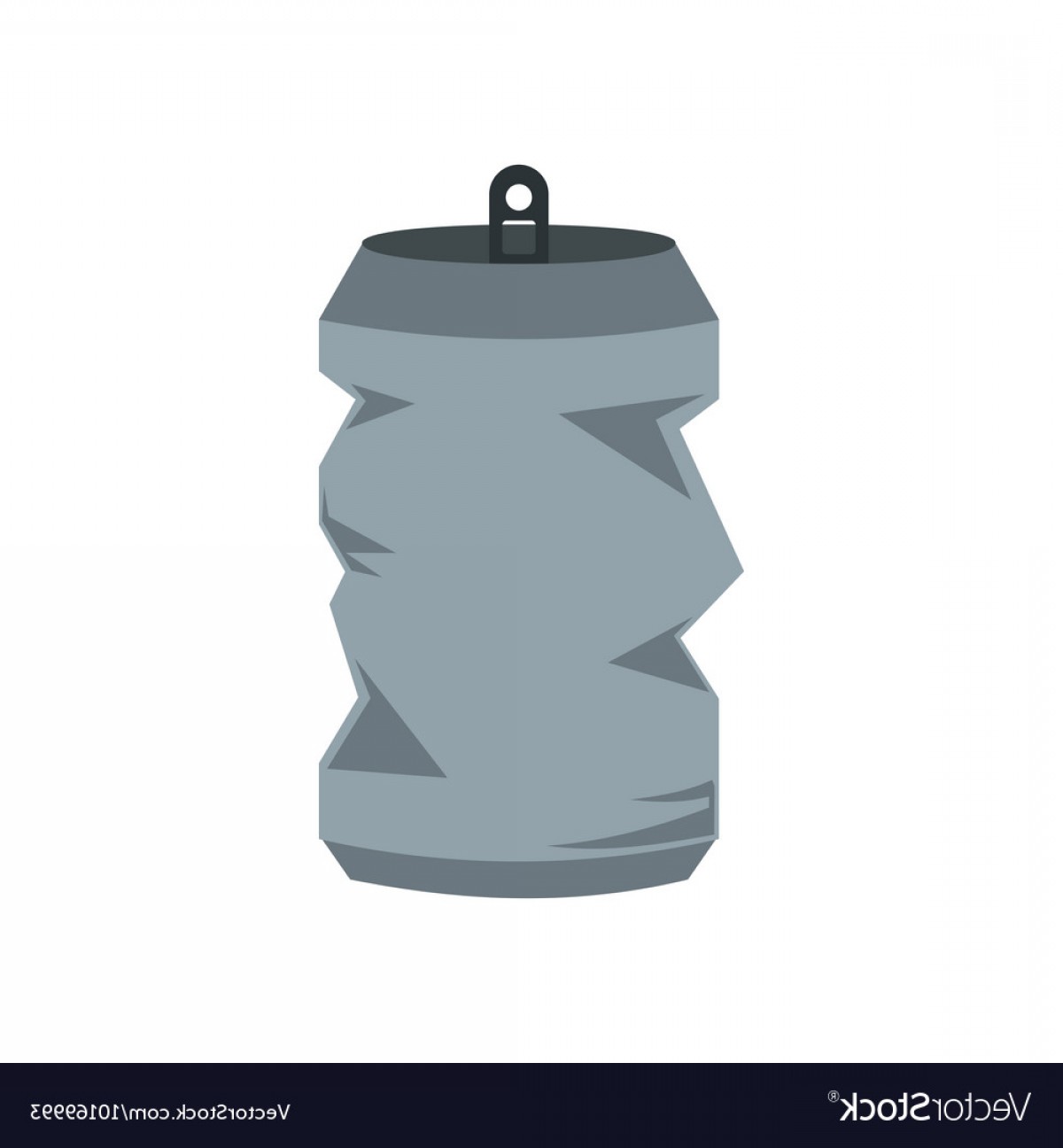 Crumpled Tin Can Icon Flat Style Vector Catchsplace 1200x1296 Crumpled Tin Can Icon Flat Style Vector Catchsplace