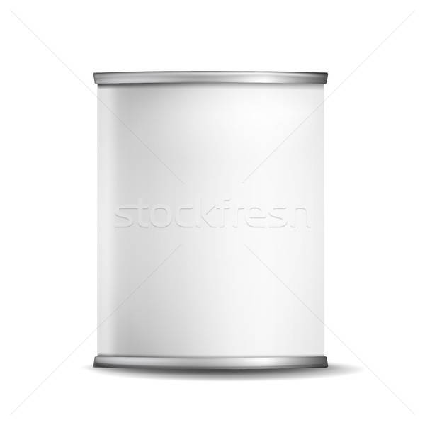 Metal Tin Box Can Vector Realistic Empty Packaging Container 600x600 Metal Tin Box Can Vector Realistic Empty Packaging Container