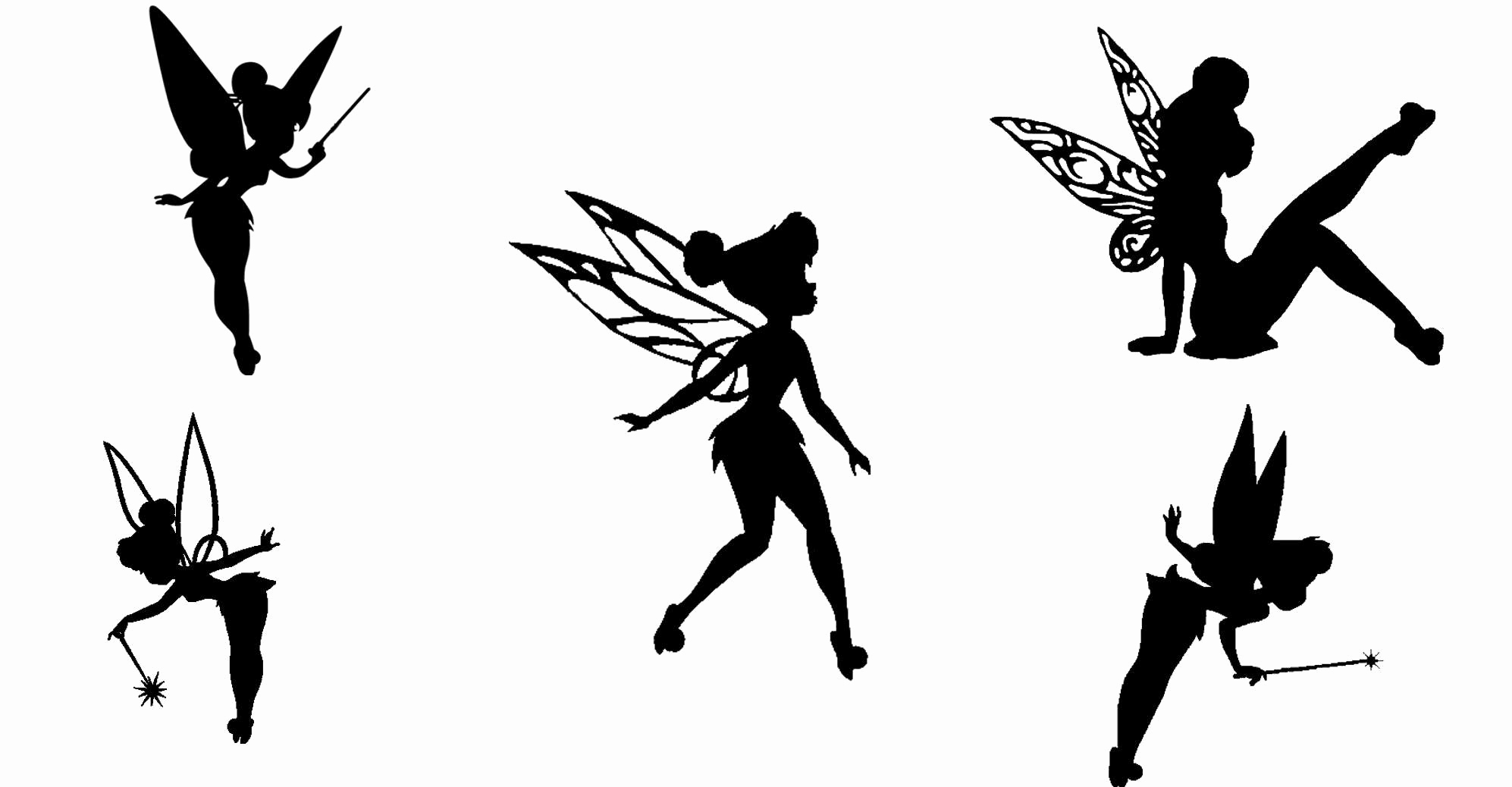 Tinkerbell Silhouette SVG