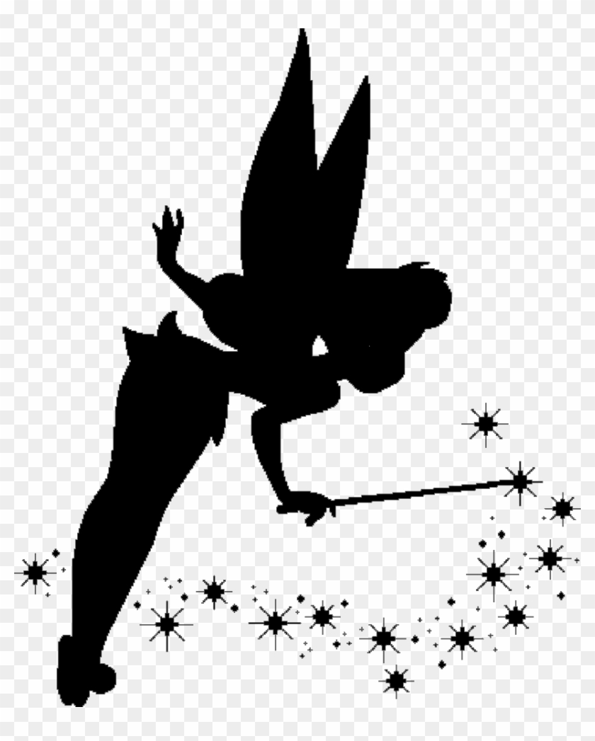 Tinkerbell Silhouette Png 840x1047 Tinkerbell Silhouette Png