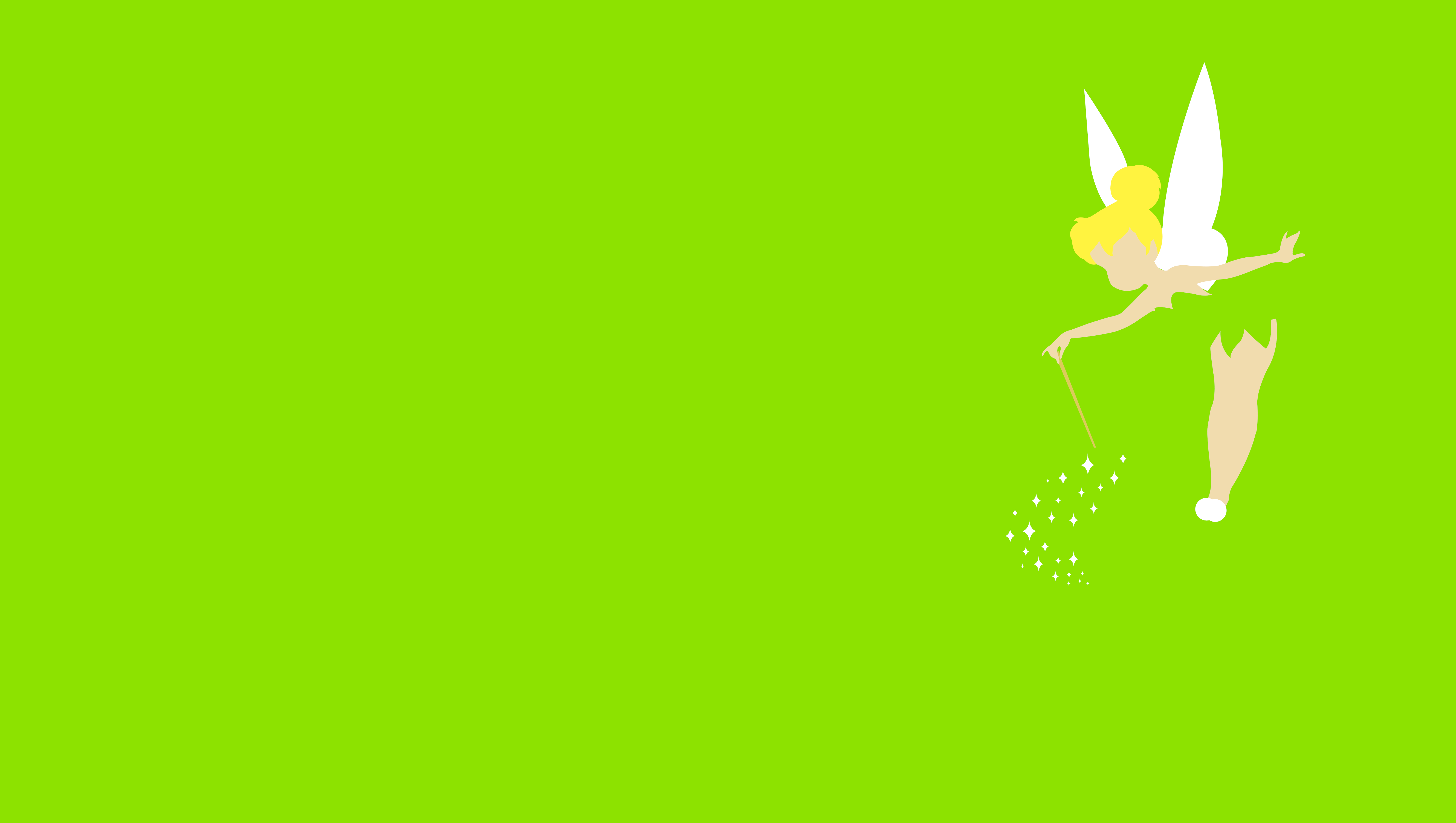 Tinkerbell Silhouette Wallpaper 5321x3006 Tinkerbell Silhouette Wallpaper