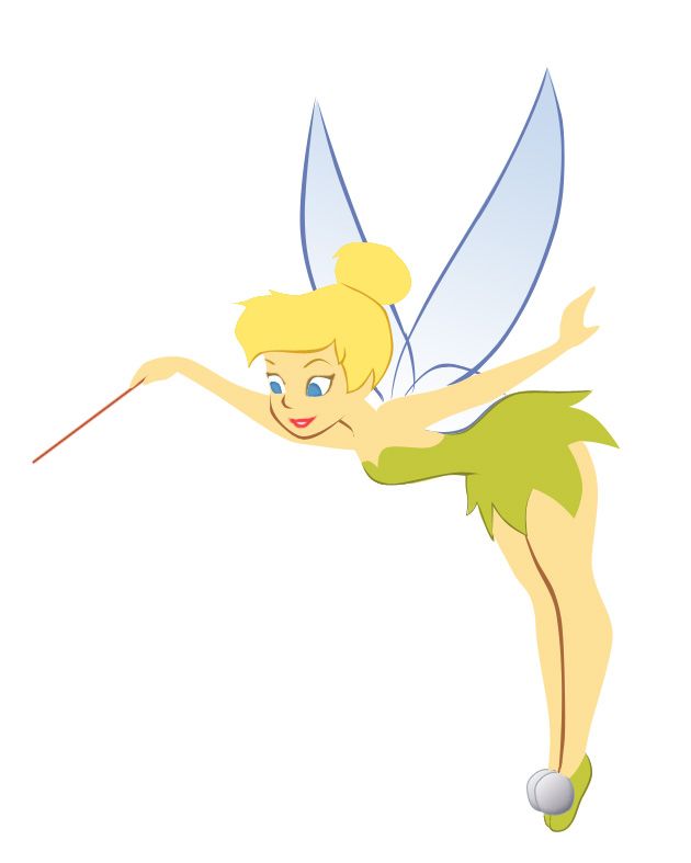 630x787 Tinkerbell Vector