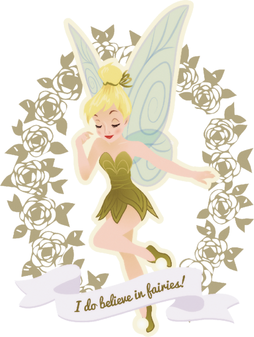 500x662 Disney Peter Pan Tinkerbell Fairy Vector Art Sugar Drop
