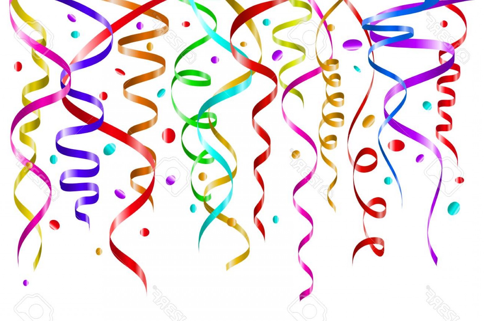 1560x1033 Streamers Vector Art Studiogrfx