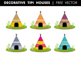 Tipi Houses Free Vector Graphic Art Free Download 285x200 Tipi Houses Free Vector Graphic Art Free Download