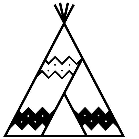 Tipi Teepee Vector 490x490 Tipi Teepee Vector