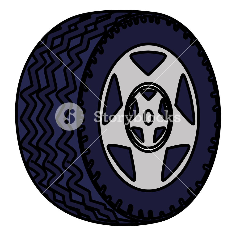 Tire Car Wheel Icon Vector Illustration Design Royalty Free Stock 1000x1000 Tire Car Wheel Icon Vector Illustration Design Royalty Free Stock