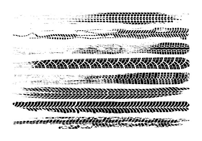 Grunge Tire Marks Vector 700x490 Grunge Tire Marks Vector