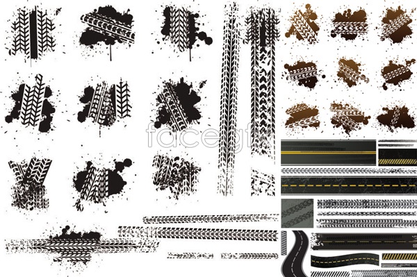 600x399 Tire Skid Marks Vector Over Millions Vectors, Stock Photos, Hd