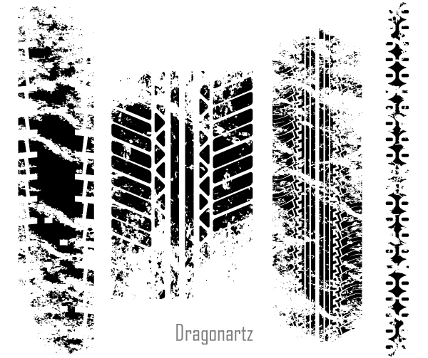 600x503 Free Free Grunge Tire Tracks Vector Art Files, Vectors