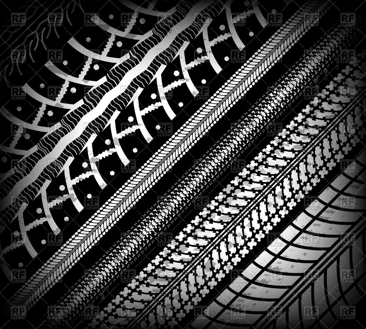 1200x1078 Tire Tracks Collection Vector Image Of Backgrounds, Textures