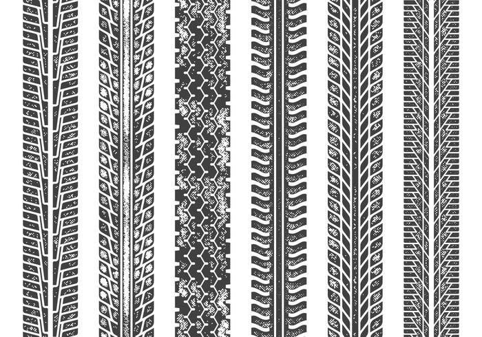 700x490 Tractor Tire Track Vectors