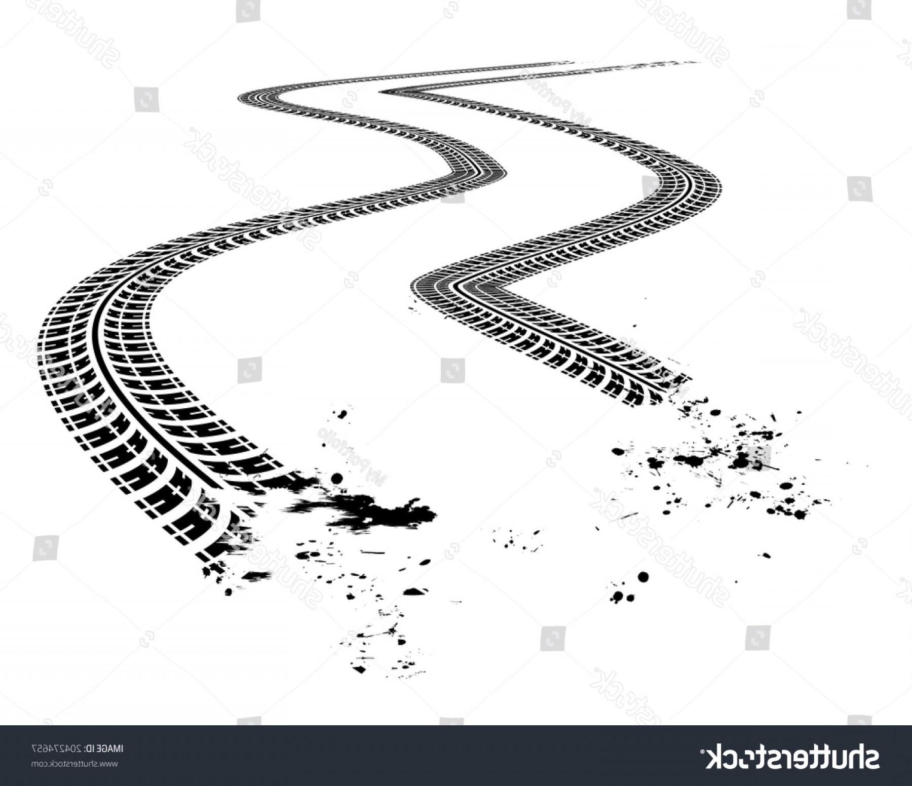 1800x1552 Tire Tracks Vector Lamaison