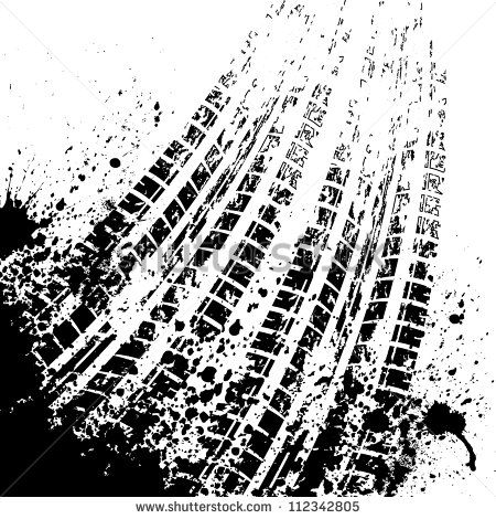 Grunge Tire Tread Vector 450x470 Grunge Tire Tread Vector