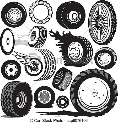 Smoking Tire Clipart 450x467 Smoking Tire Clipart